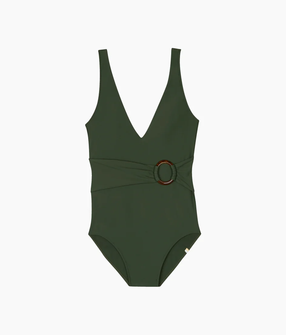 The Cinch Belted Backflip - Olive - Image 4