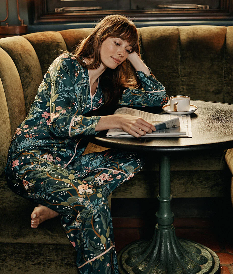 The Cloud 9 Silky Pajama Set - Main - Image 7