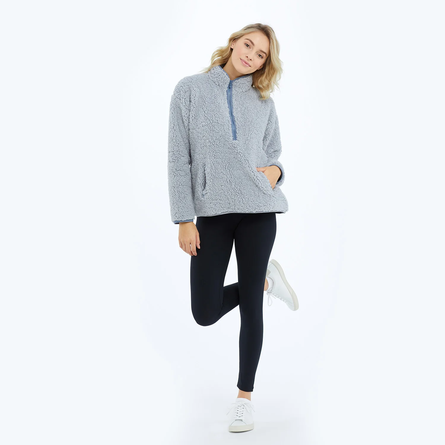 The Cozy High Pile Eco Fleece Half-Zip - Main - Image 8