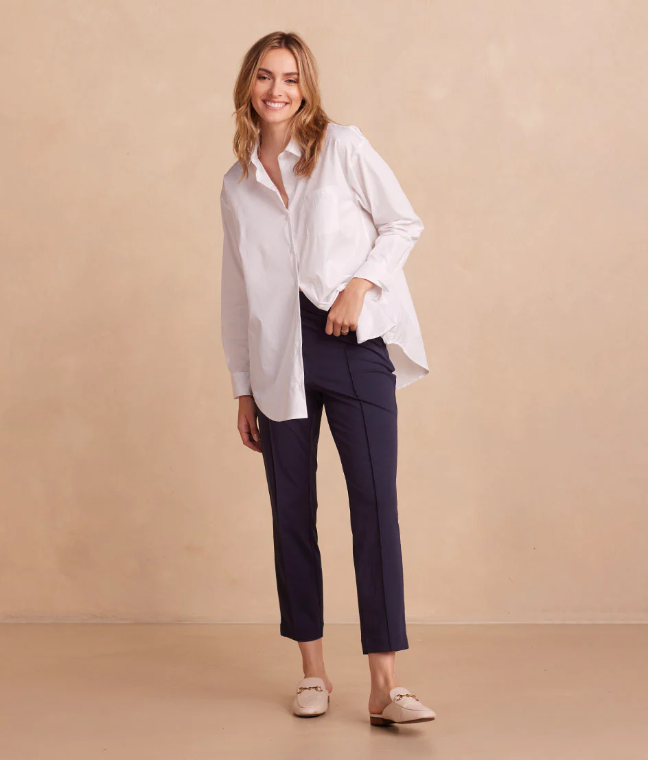 The Everyday Seamed Legging Pant - Midnight - Image 2