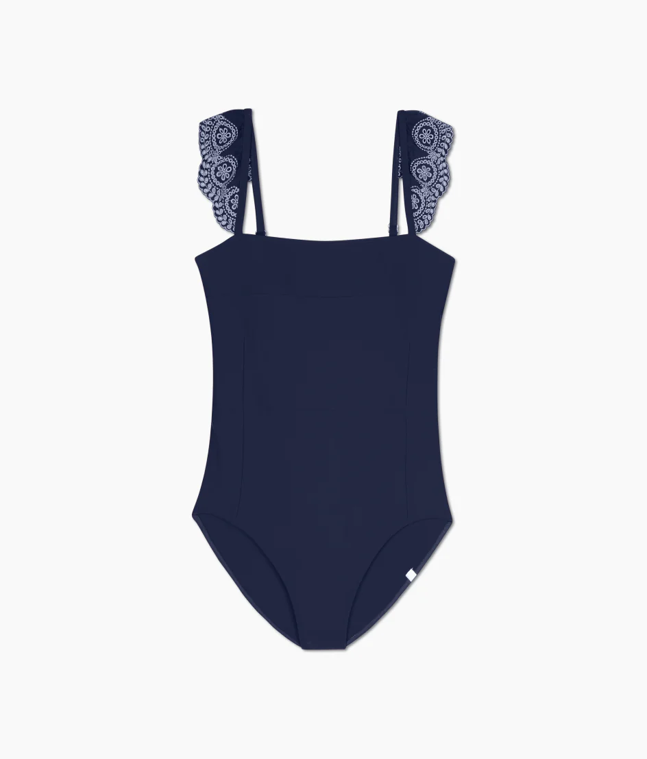 The Eyelet Ruffle Oasis - Deep Sea - Image 3
