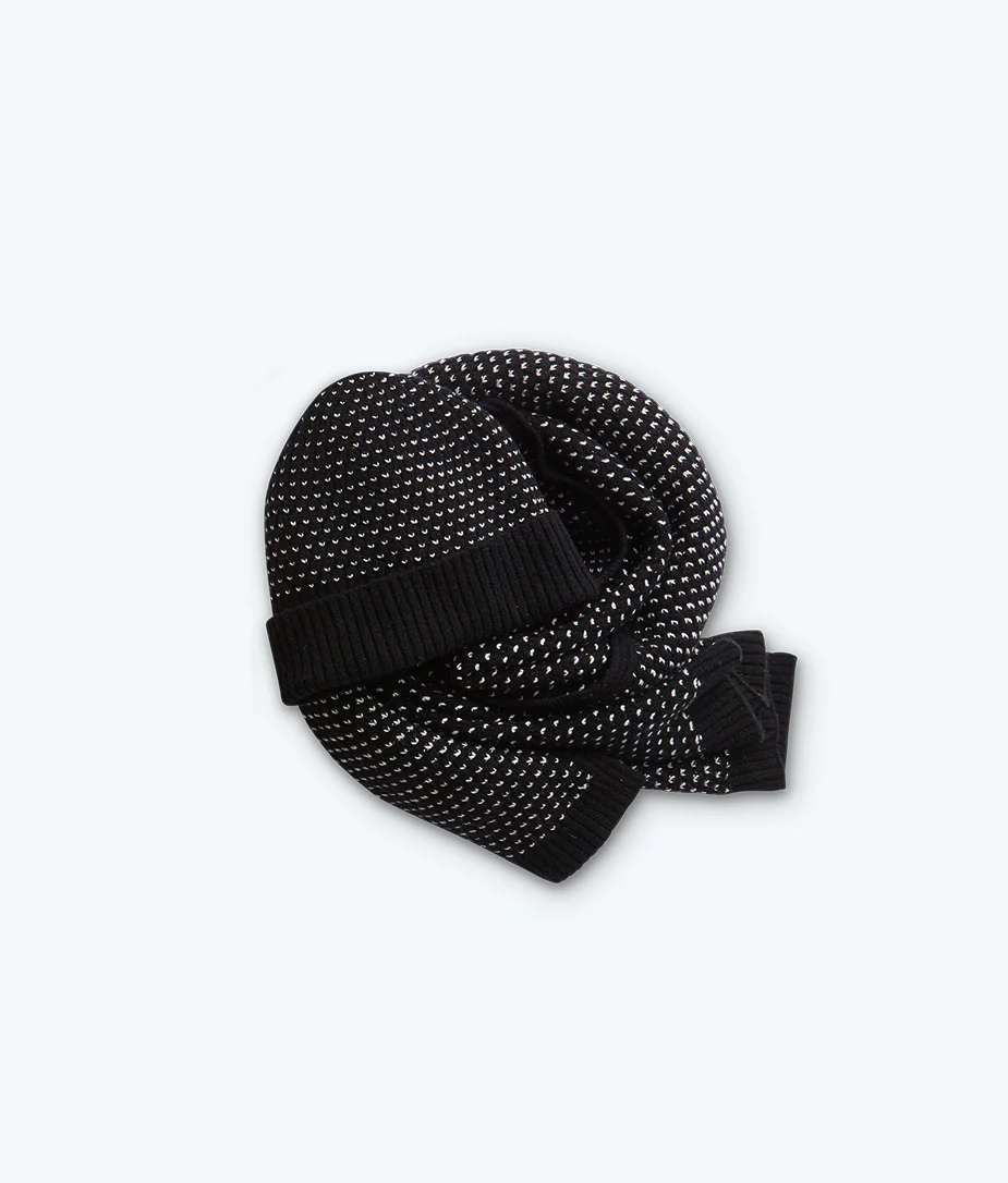 The Luxe Cashmere Blend Mix Stitch Hat - Main - Image 4
