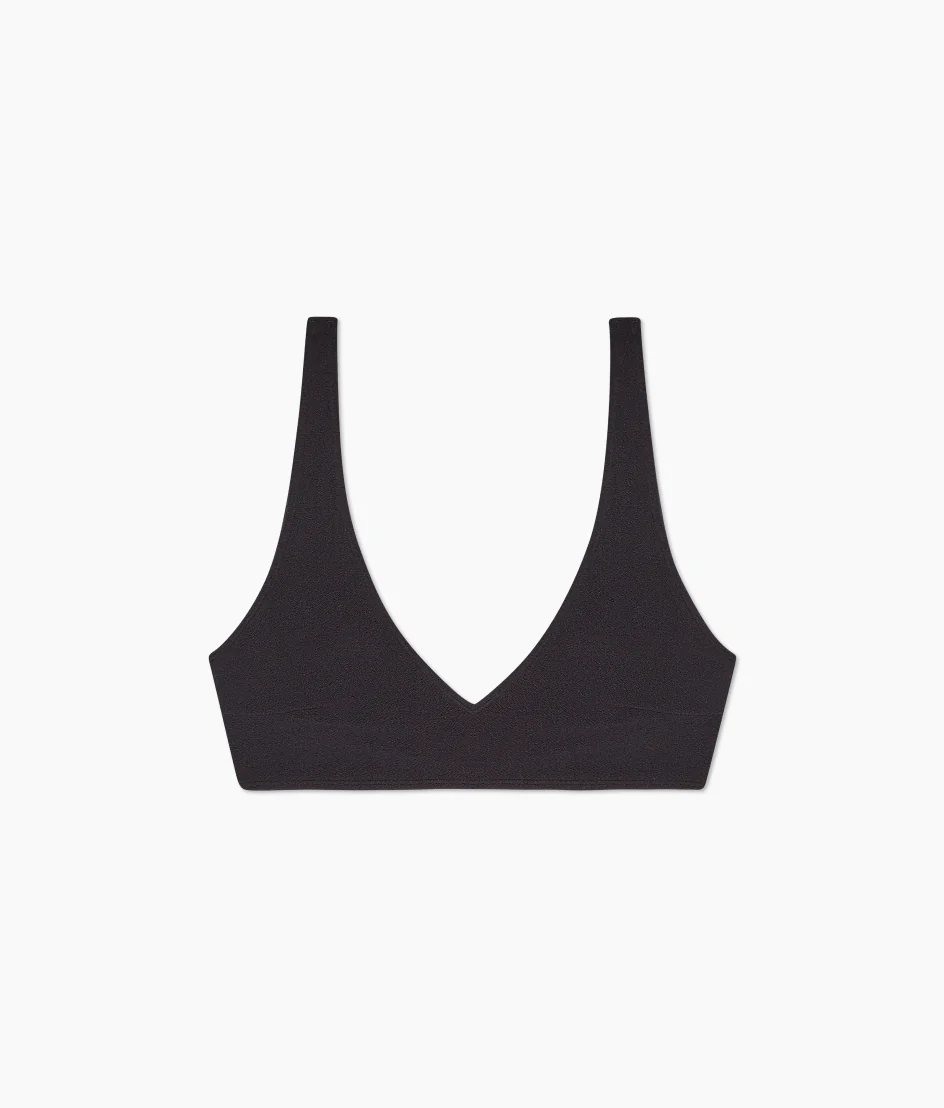 The LuxeCrinkle Tide Bikini Top - Sea Urchin - Image 3