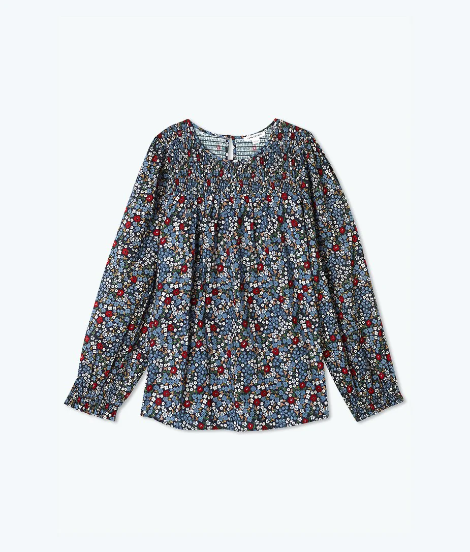 The Perfect Smocked Cotton Top - Main - Image 5
