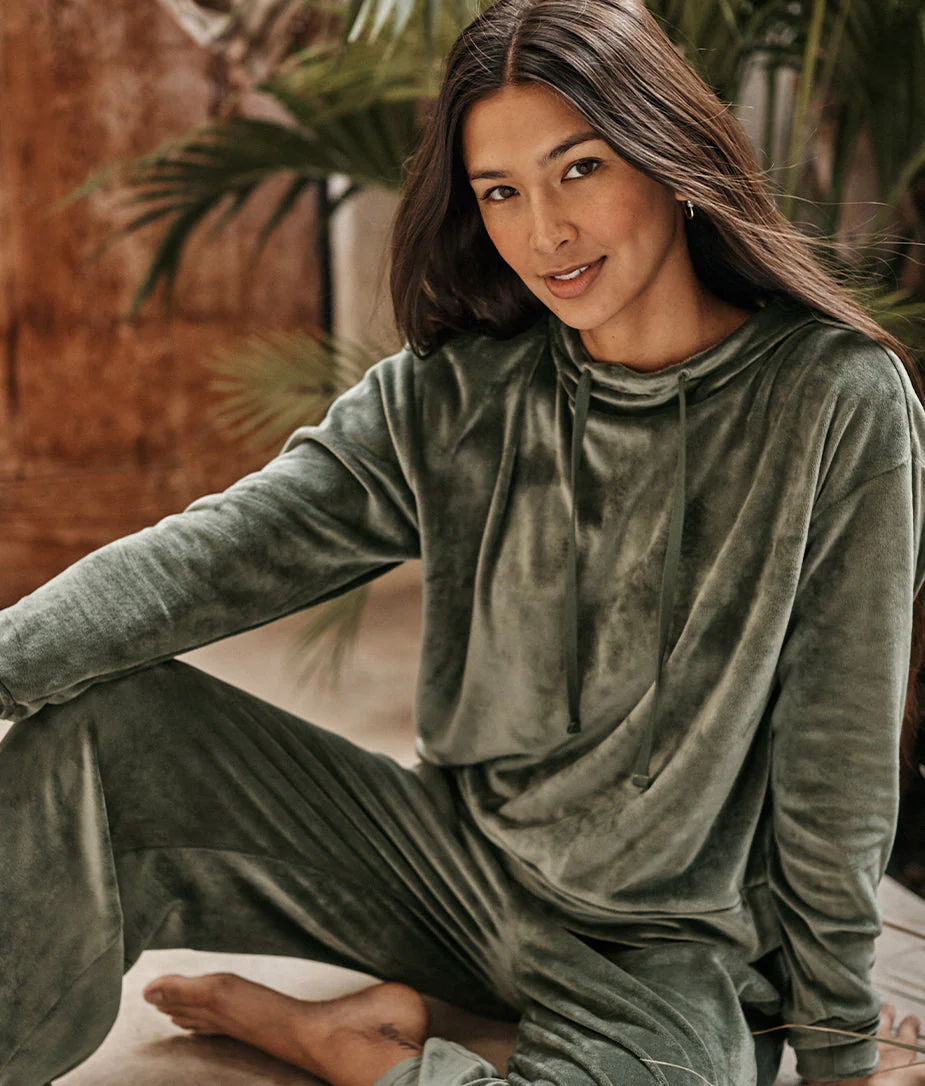 The Plush Velour Hoodie - Main - Image 2