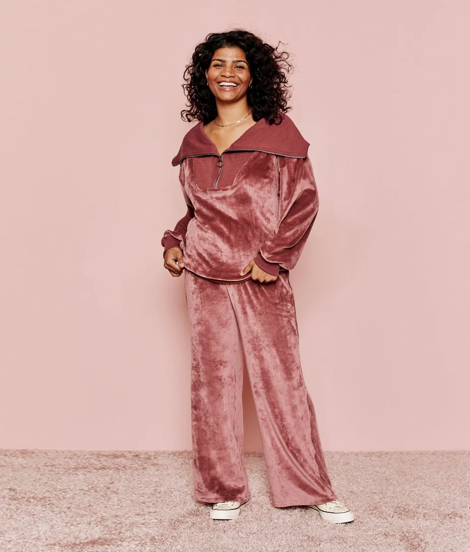 The Plush Velour Lounge Pant - Main - Image 3