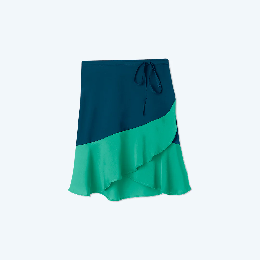 The Short Beach to Brunch Wrap Skirt - Main - Image 2