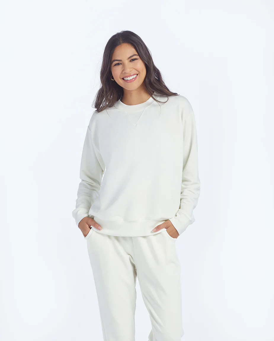 The Softest French Terry Relaxed Crew - Main - Image 10