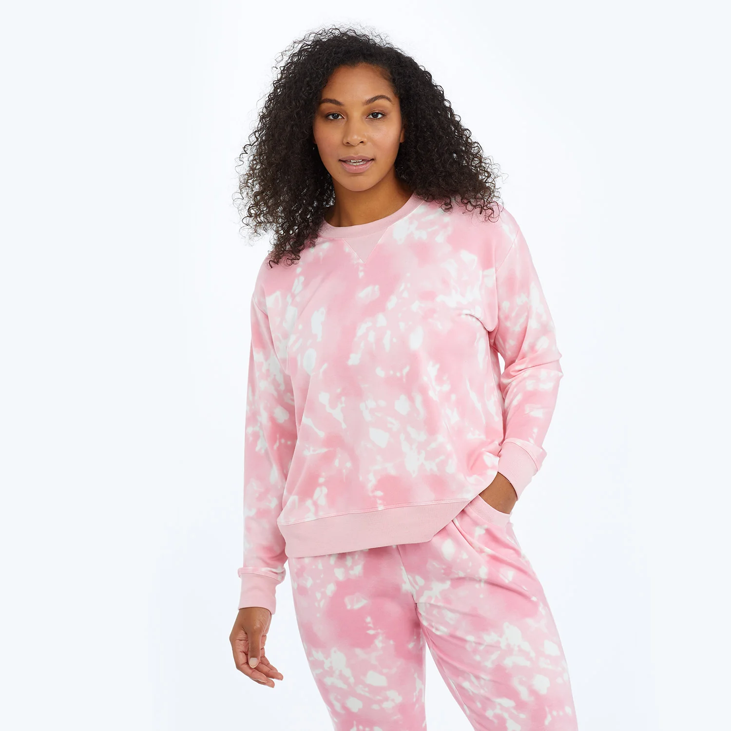 The Softest French Terry Relaxed Crew - Main - Image 15