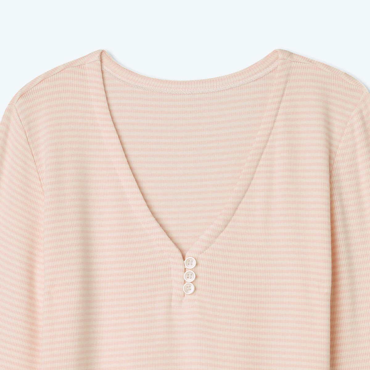 The Softest Ribbed Long Sleeve Henley - Main - Image 9