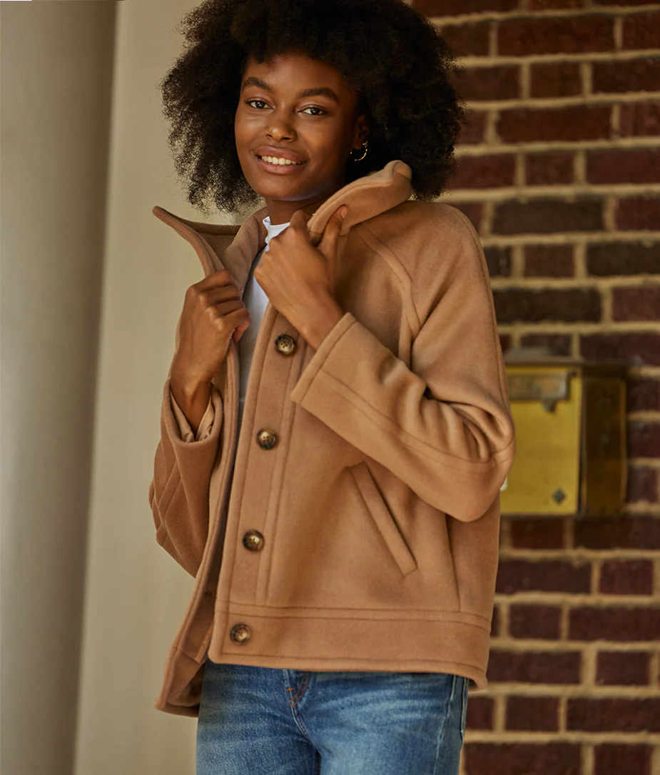 The Warmest Wool Short Coat - Main - Image 3