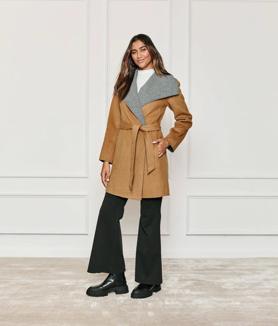 The Warmest Wool Wrap Coat - Main - Image 2